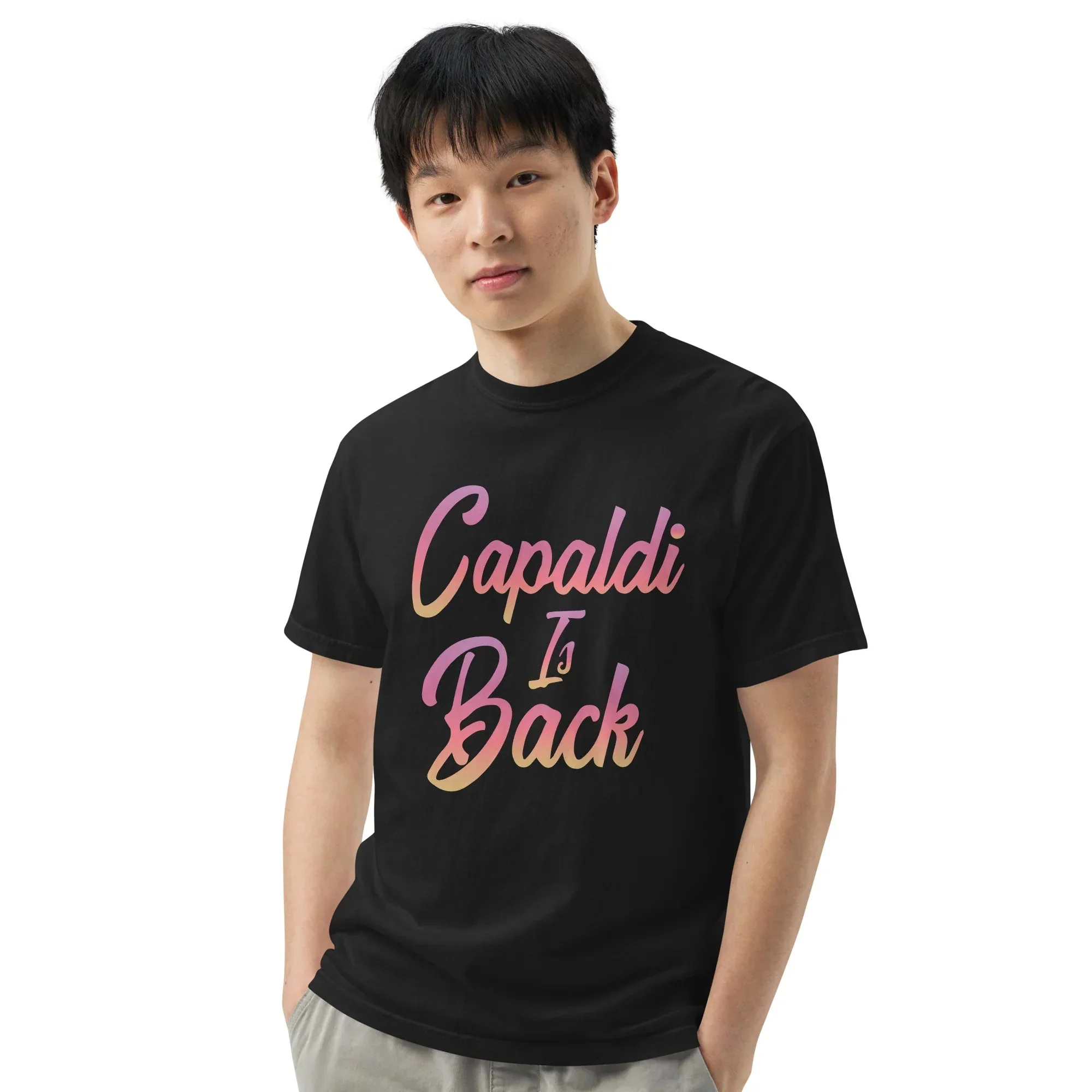 Lewis Capaldi T-Shirt | Unisex Cotton Graphic Tee - Capaldi Is Back