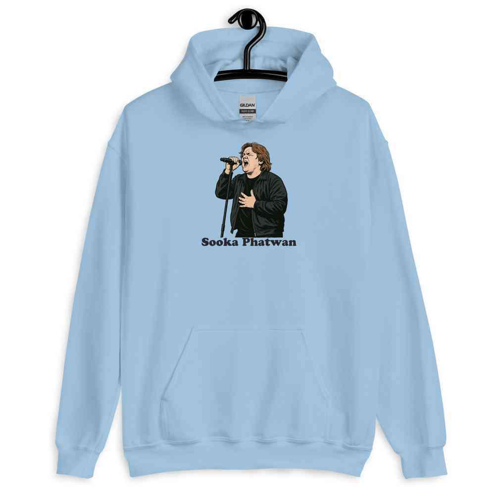 Lewis Capaldi Hoodie | Sooka Phatwan Red Cozy Unisex Apparel