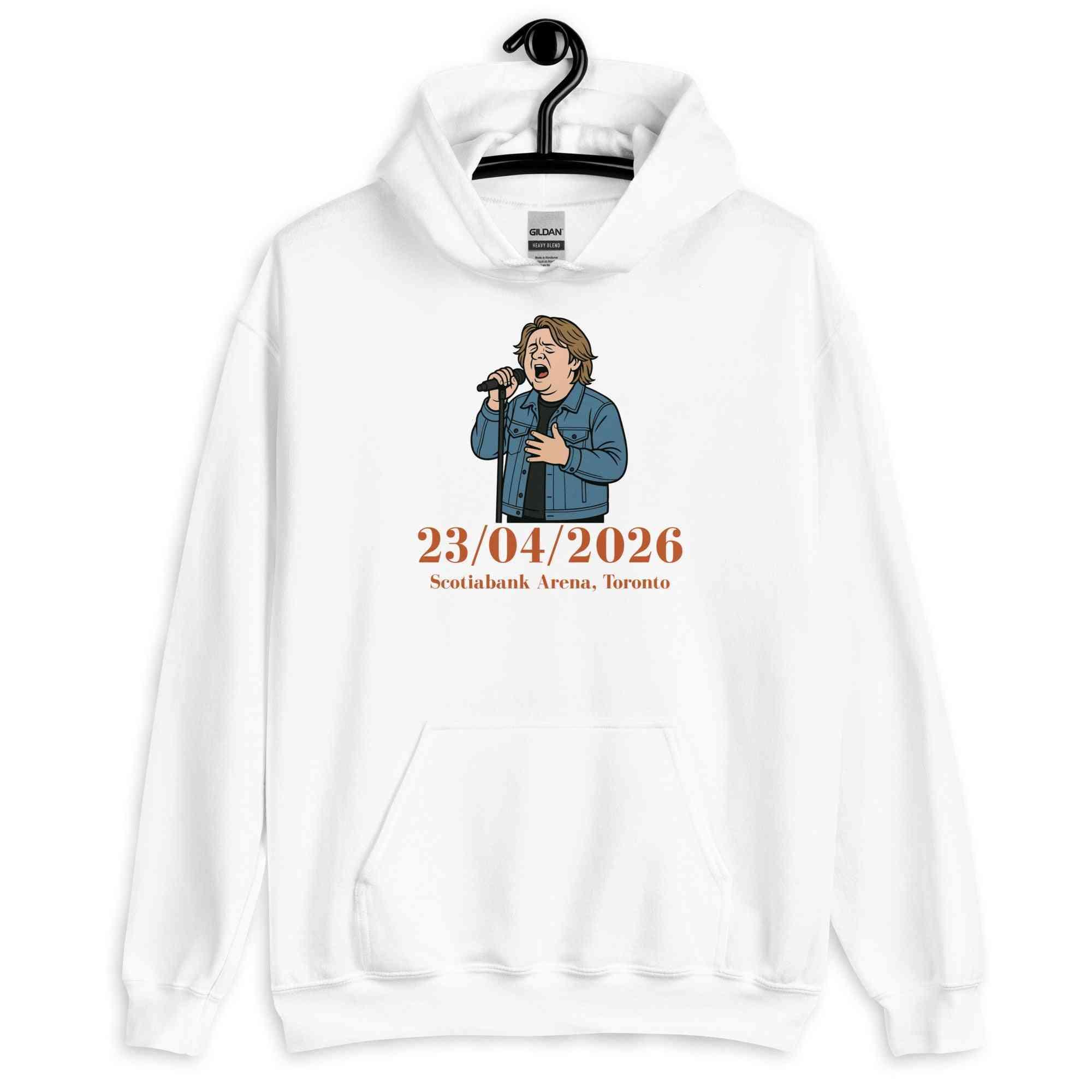Lewis Capaldi Tour Hoodie 2026 | Unisex Black Cotton Blend