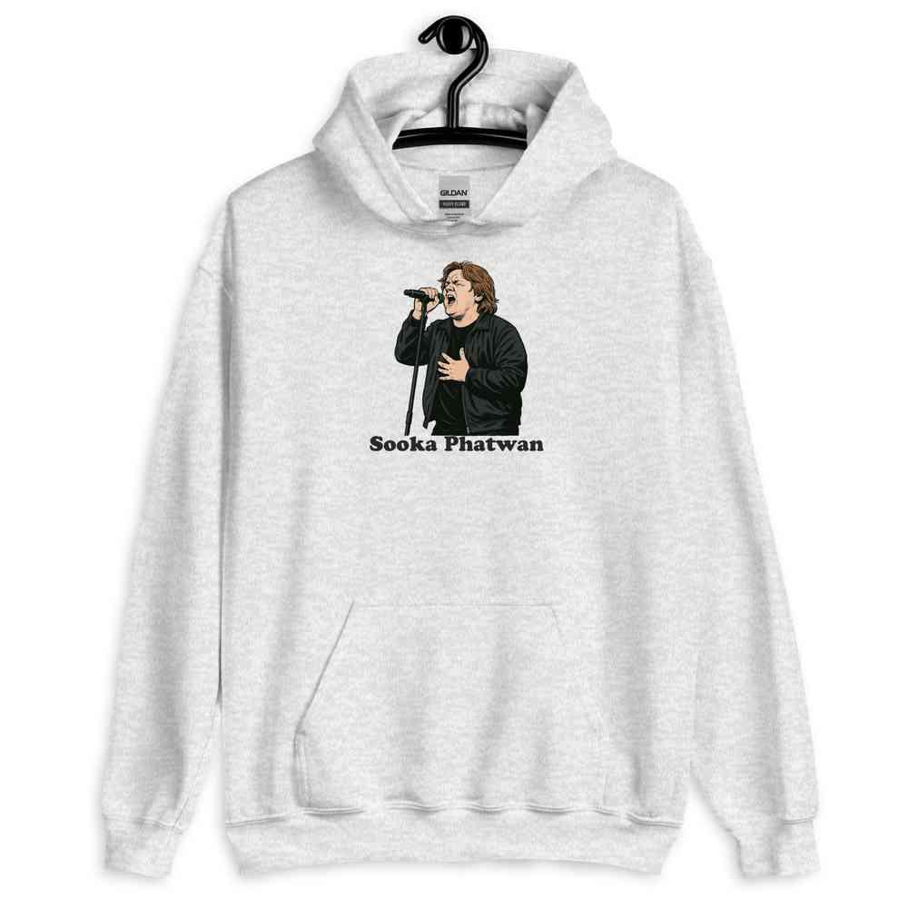 Lewis Capaldi Hoodie | Sooka Phatwan Red Cozy Unisex Apparel