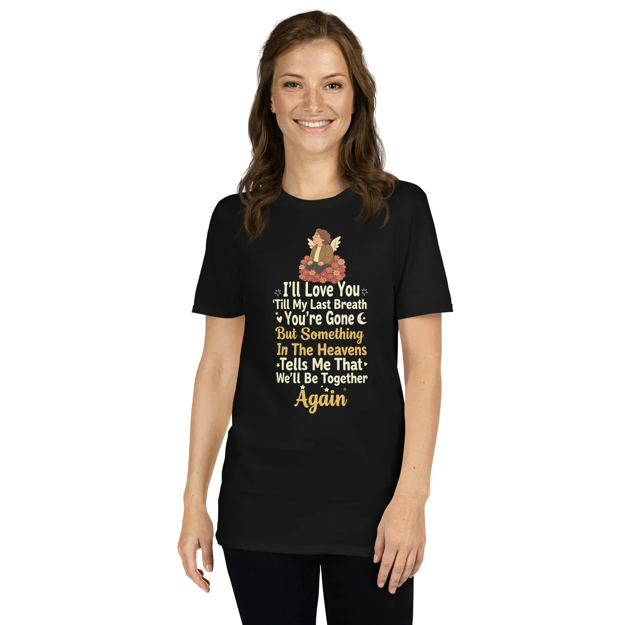 Lewis Capaldi Lyrics T-Shirt | 100% Cotton Unisex Tee - Something In The Heavens