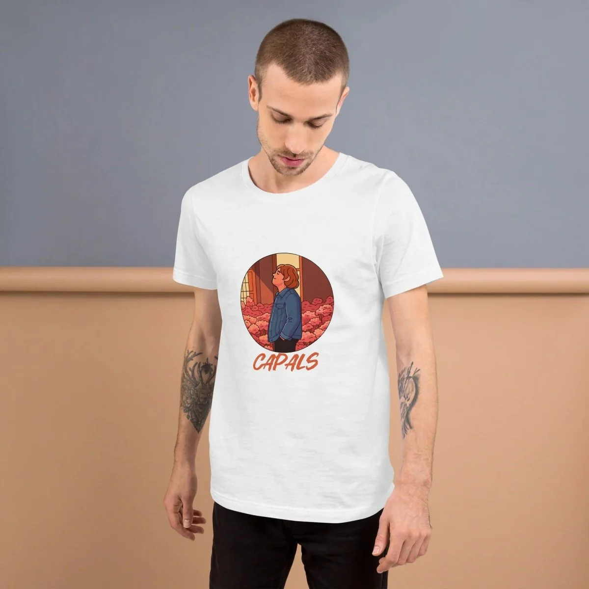 Lewis Capaldi T-Shirt | Alcyone213k Unisex Comfort Fit Black Tee - Capals