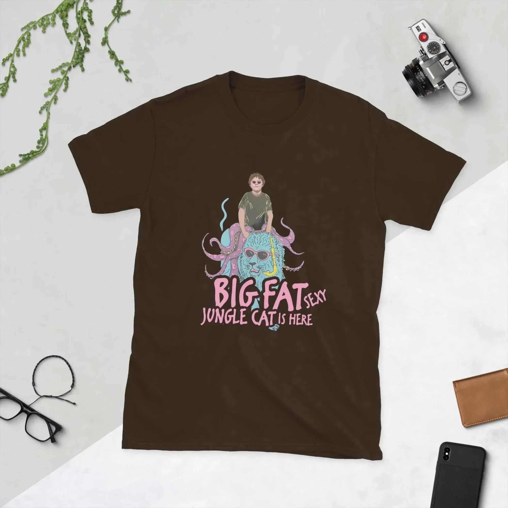 Lewis Capaldi Jungle Cats T-Shirt | Big Fat Sexy Cotton Tee for Fans