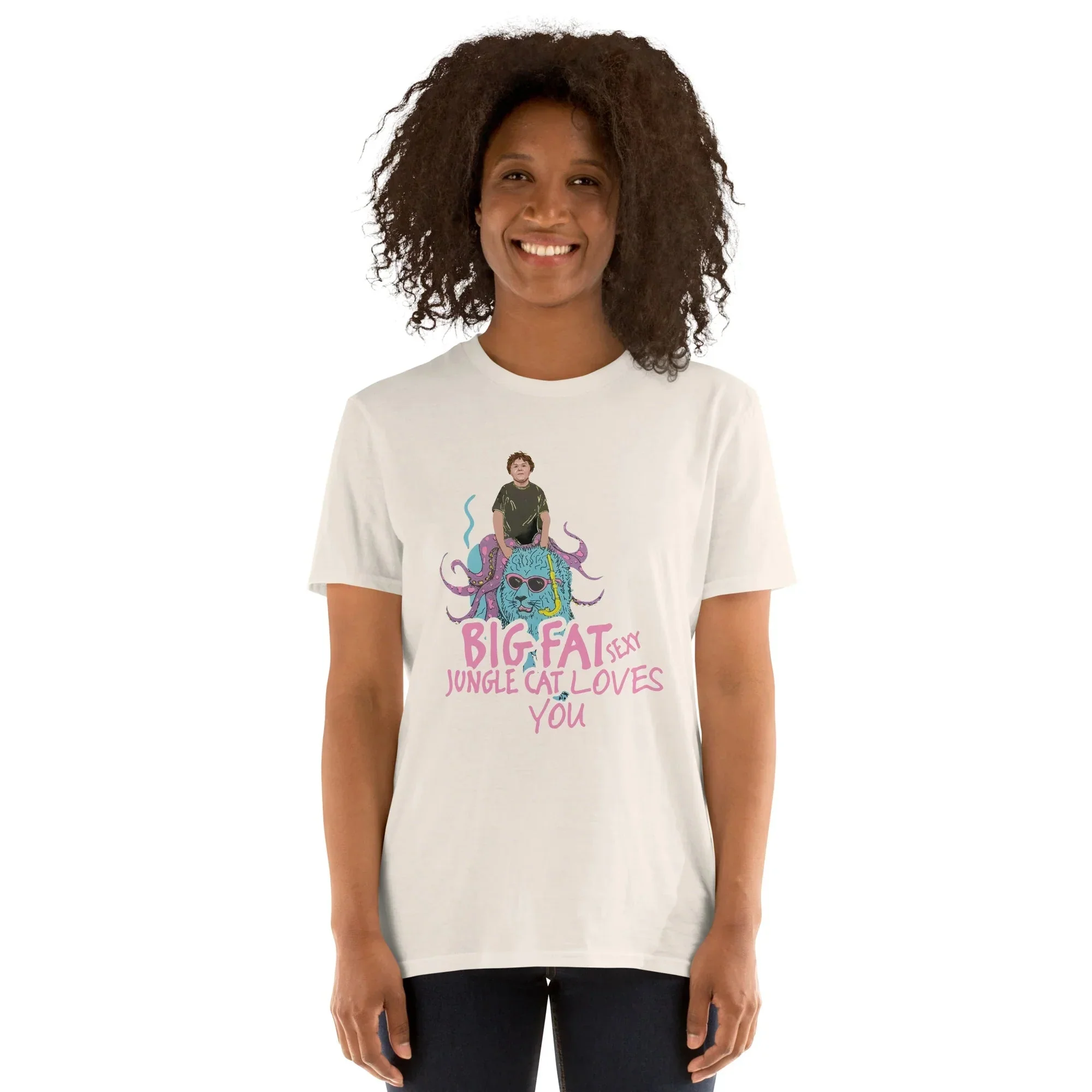 Lewis Capaldi T-Shirt | Big Fat Sexy Jungle Cats Graphic Tee