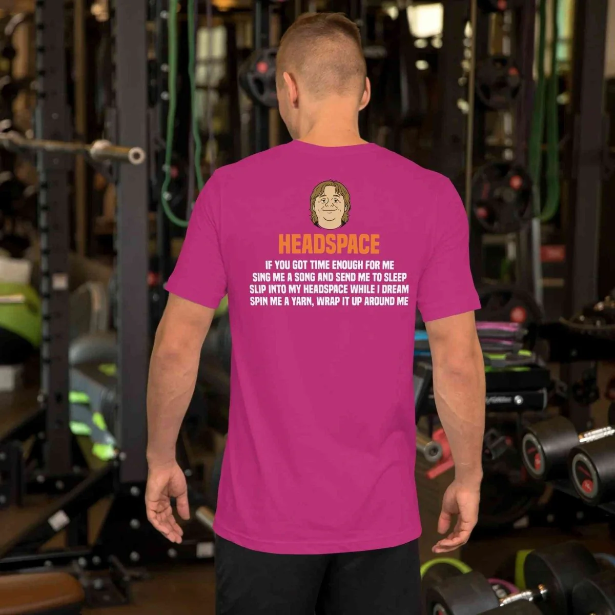 Lewis Capaldi HeadSpace Lyrics T-Shirt | Unisex Cotton Blend Fanwear