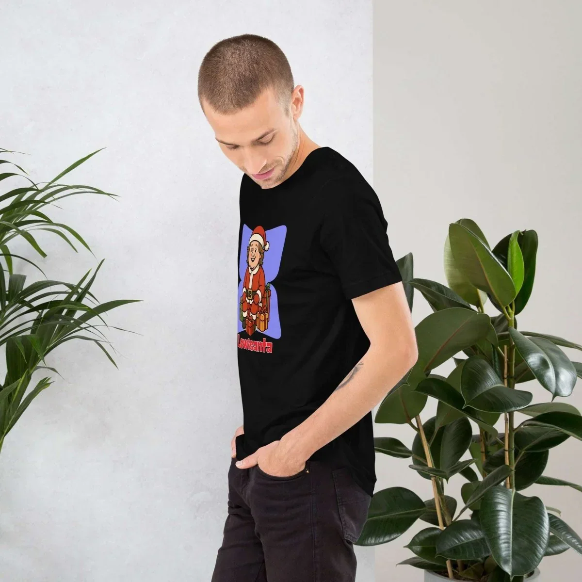 Lewis Capaldi Christmas T-Shirt | Organic Cotton Unisex Festive Tee