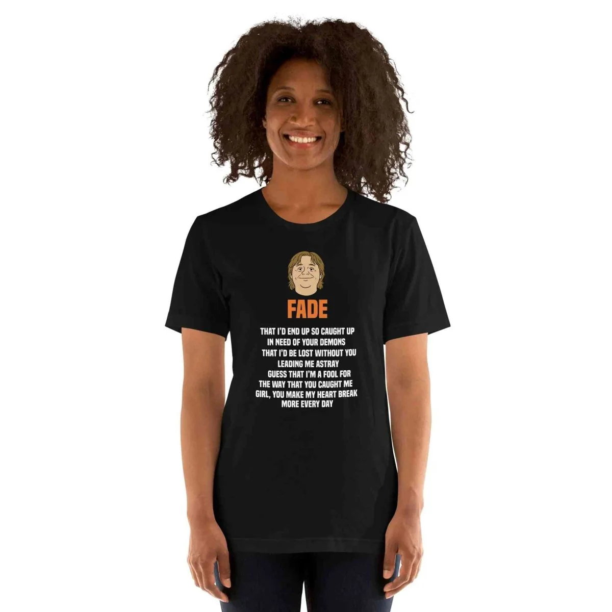 Lewis Capaldi Lyrics T-Shirt | Unisex Fade Design Cotton Tee