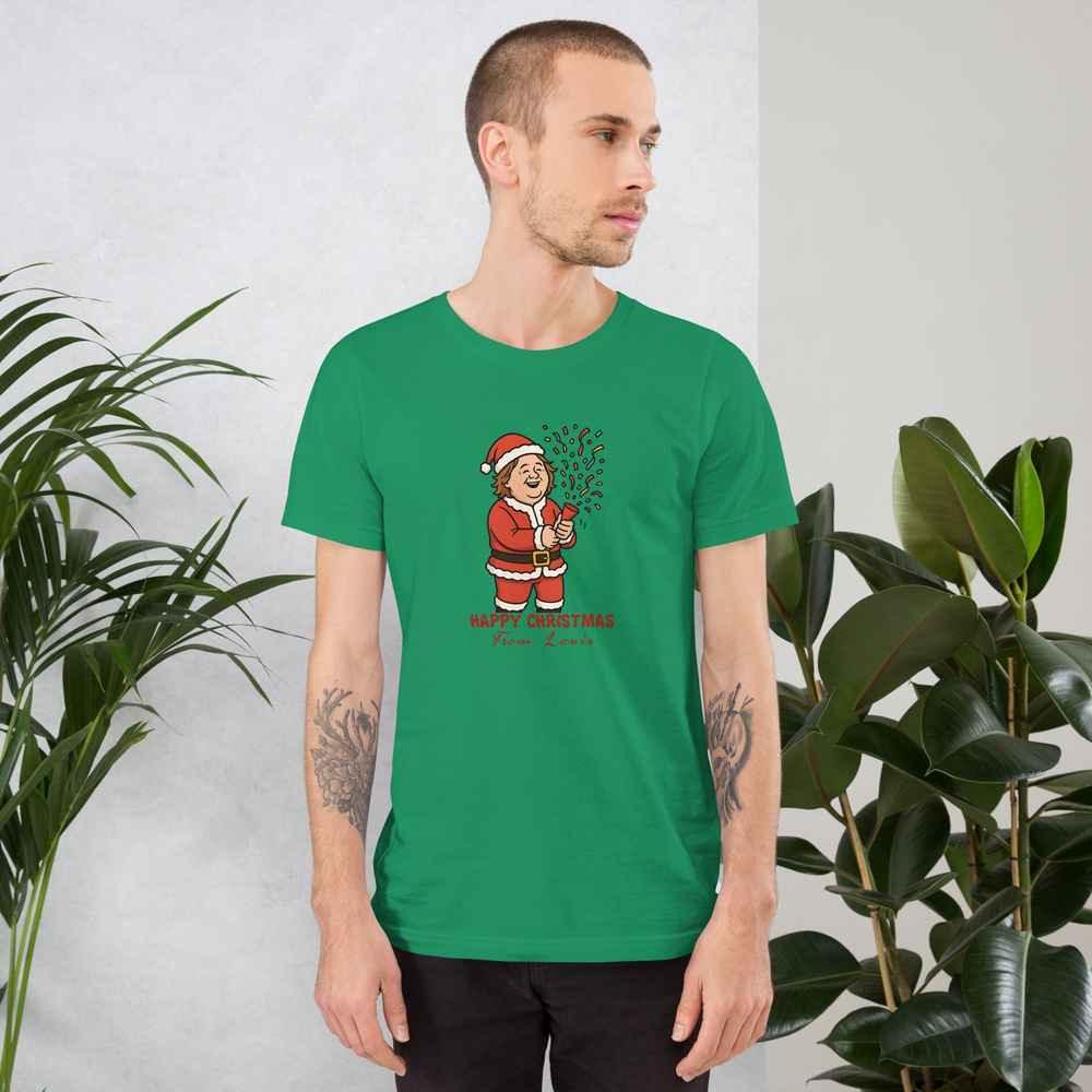 Lewis Capaldi Unisex Cotton T-Shirt | Graphic Christmas Tee