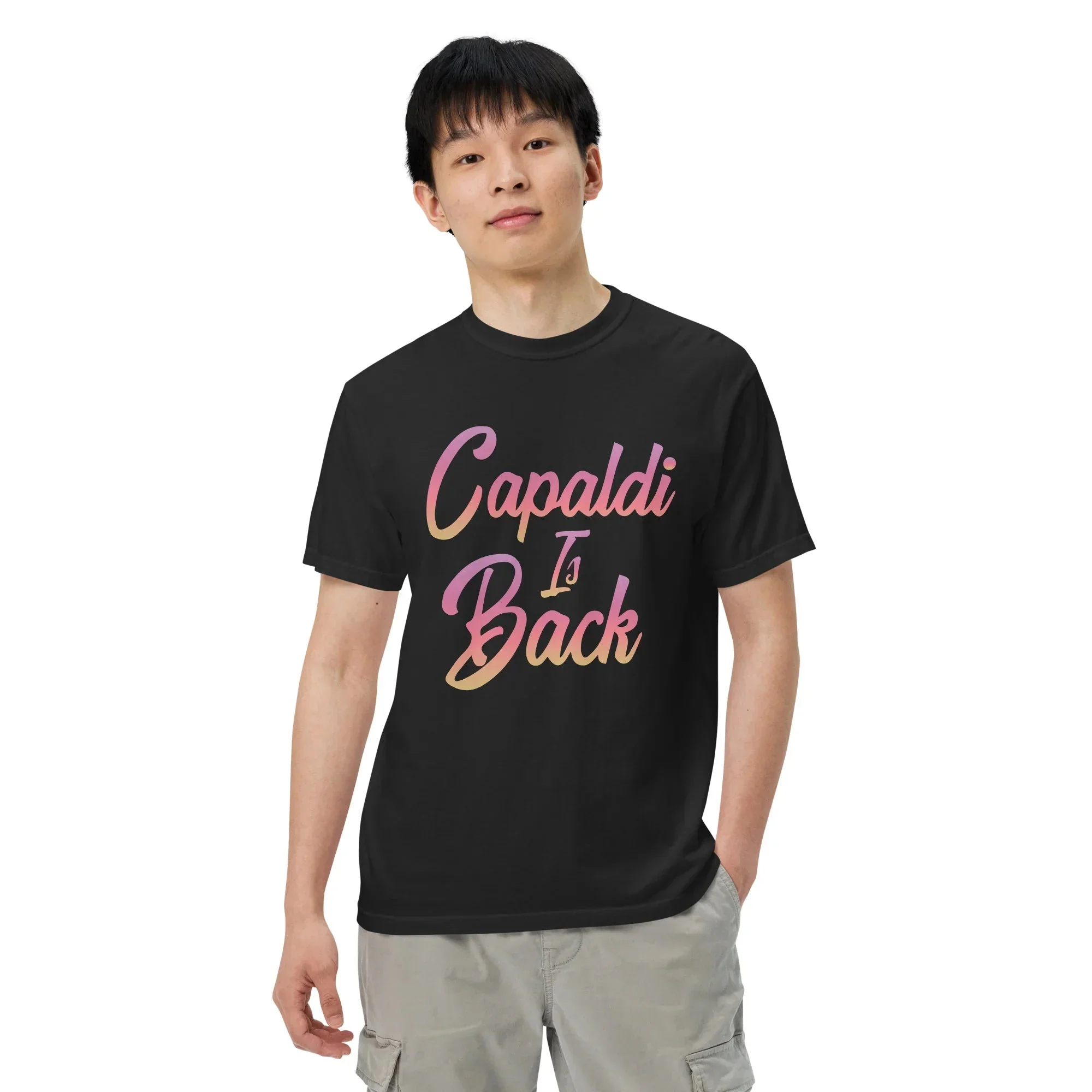 Lewis Capaldi T-Shirt | Unisex Cotton Graphic Tee - Capaldi Is Back