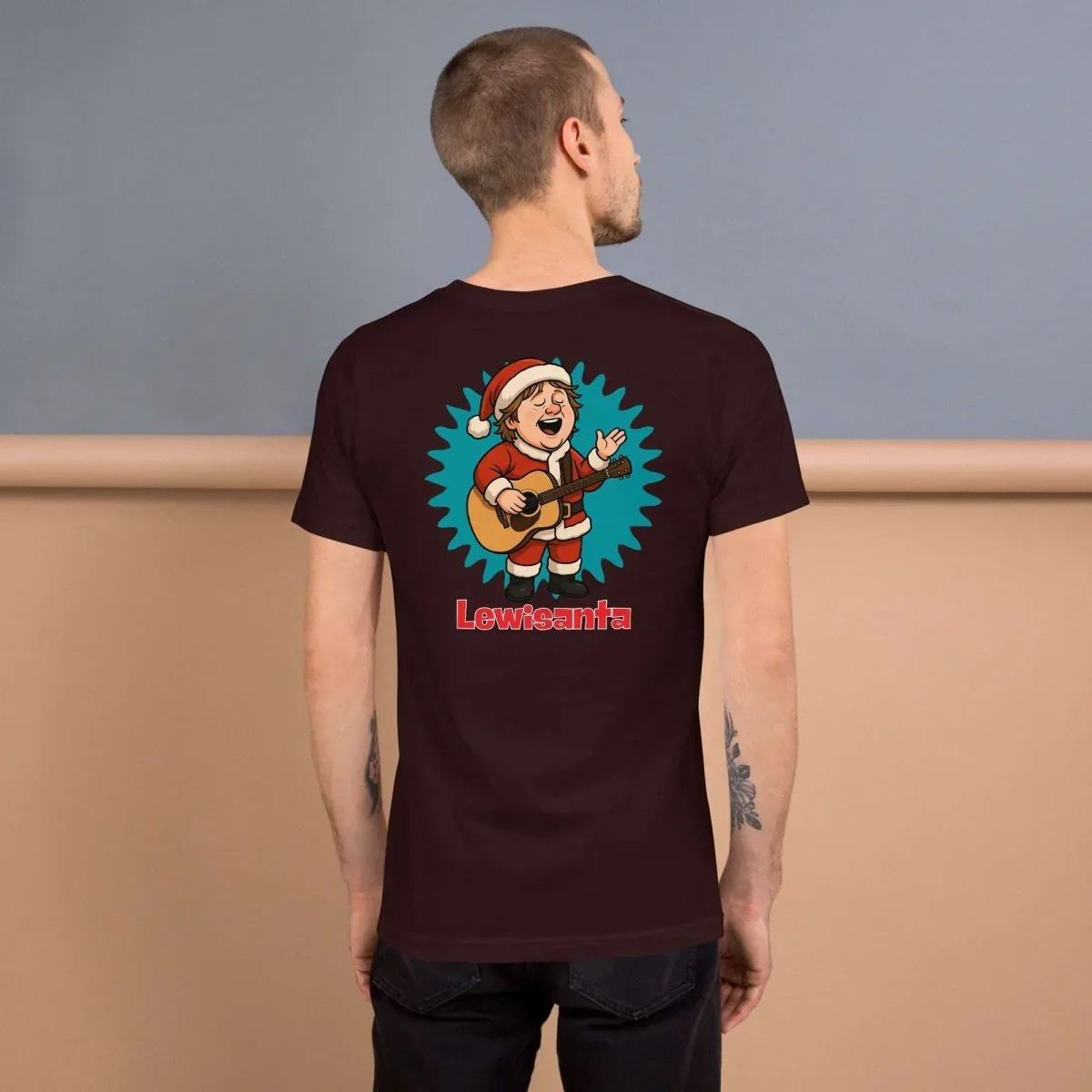 Lewis Capaldi Christmas T-Shirt | Unisex Festive Music Apparel