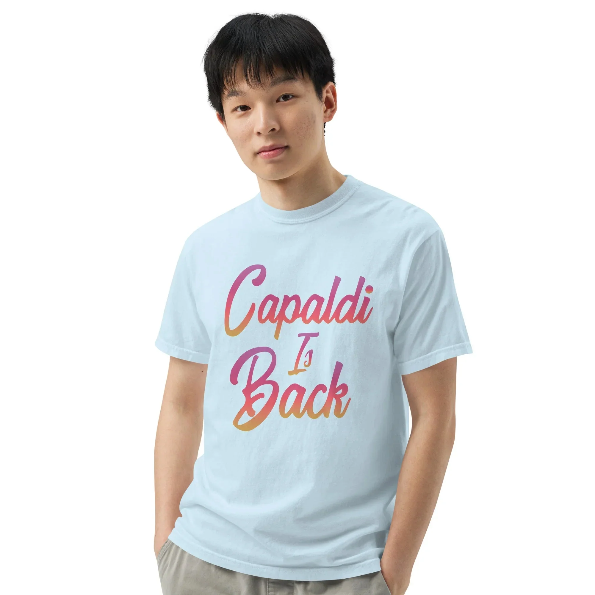 Lewis Capaldi T-Shirt | Unisex Cotton Graphic Tee - Capaldi Is Back