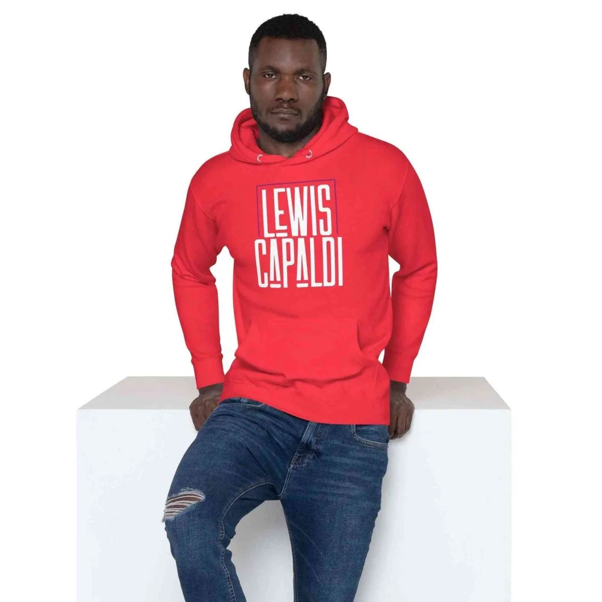 Lewis Capaldi Hoodie �C Unisex Eco-Friendly Fan Apparel with Iconic Graphic and Kangaroo Pocket