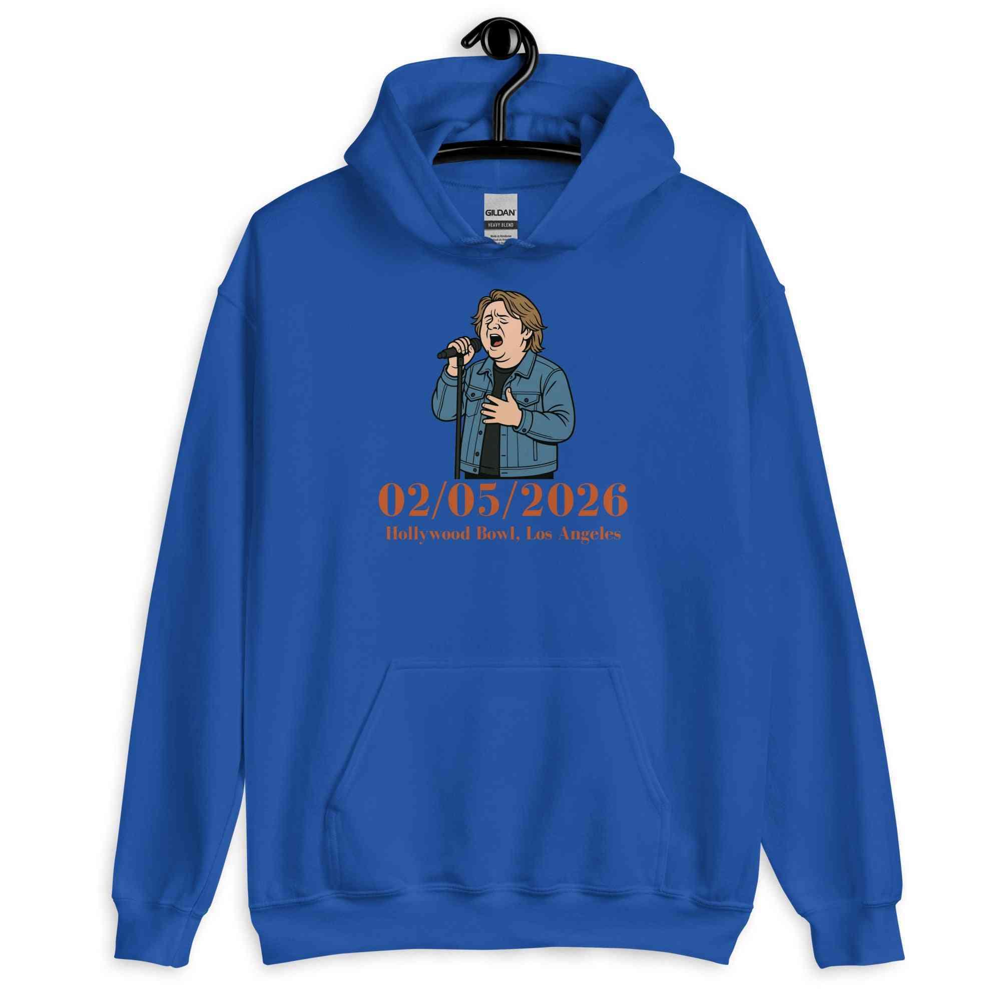 Lewis Capaldi 2026 Tour Hoodie - Black Unisex Eco-Friendly Merchandise