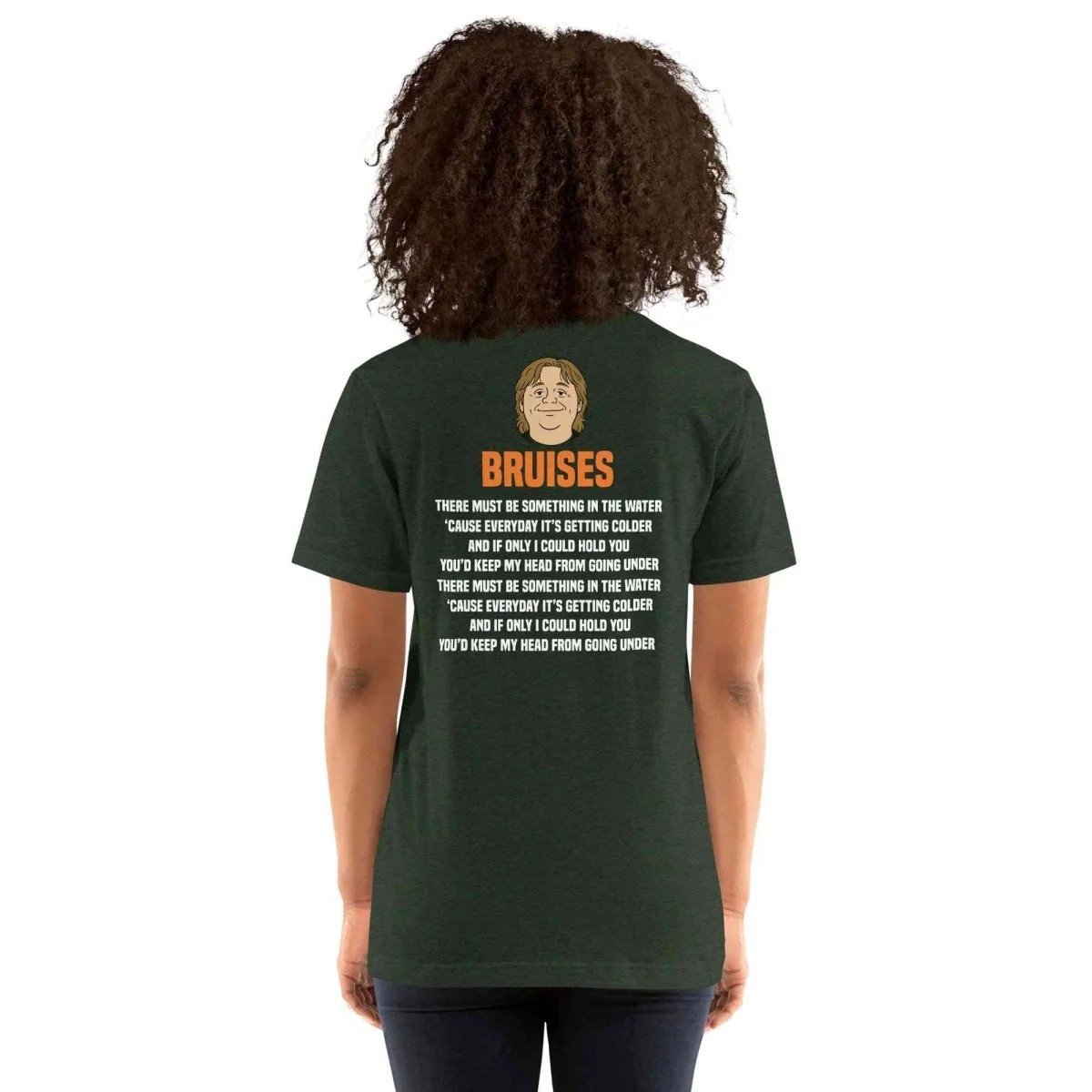 Lewis Capaldi Bruises T-Shirt | Unisex Fan Apparel with Lyrics