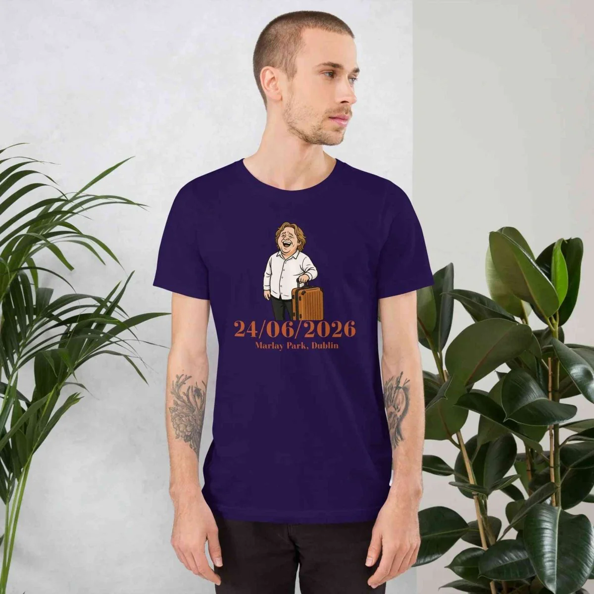 Lewis Capaldi 2026 Tour T-Shirt | Unisex Cotton Concert Tee