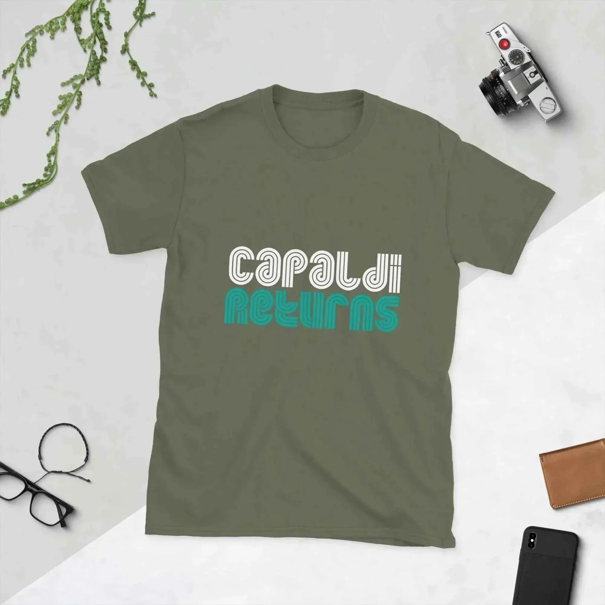 Lewis Capaldi Returns Unisex Casual T-Shirt | Eco-Friendly, Comfortable & Durable Fashion