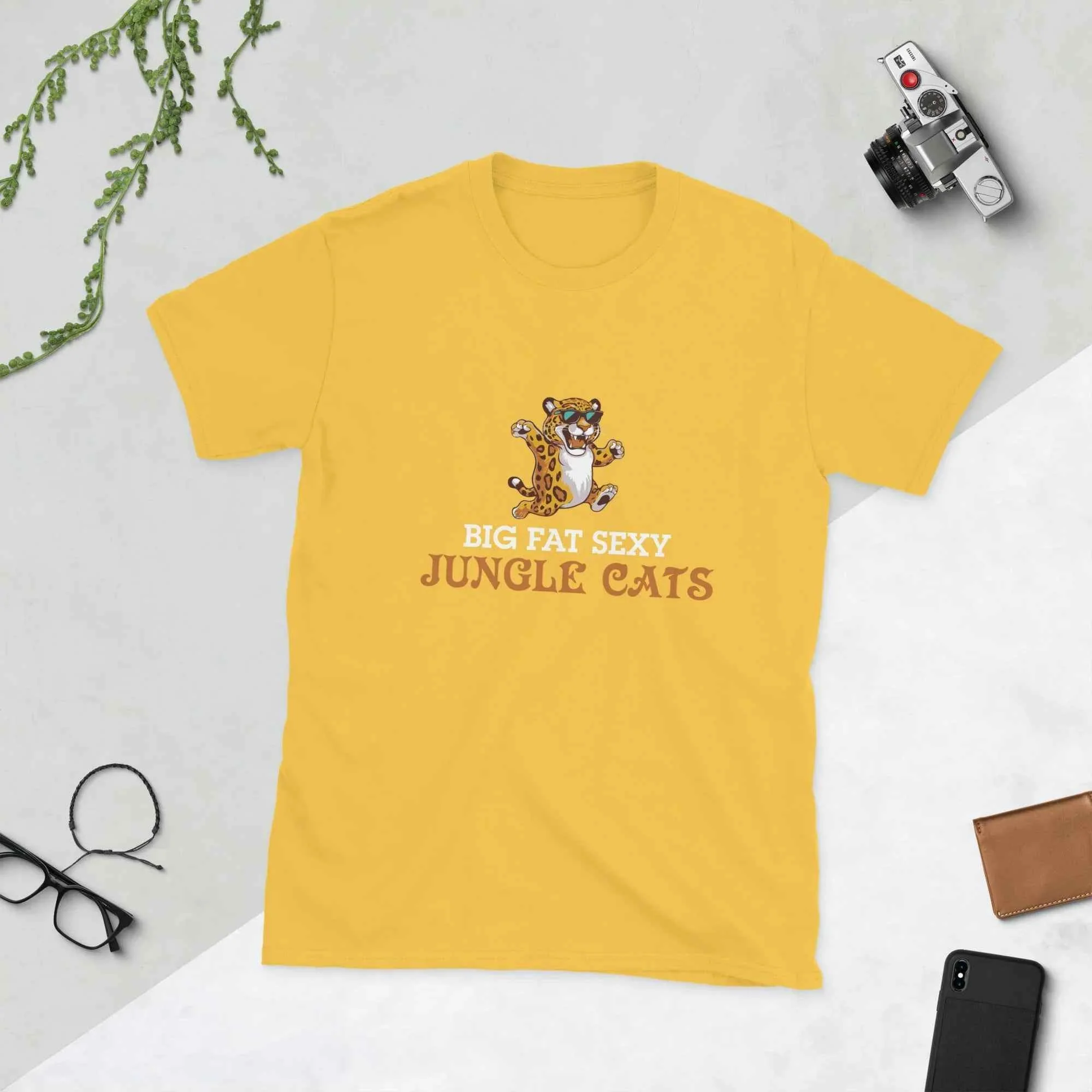 Lewis Capaldi Jungle Cat Graphic T-Shirt | Unisex Cotton Blend Tee for Music Lovers