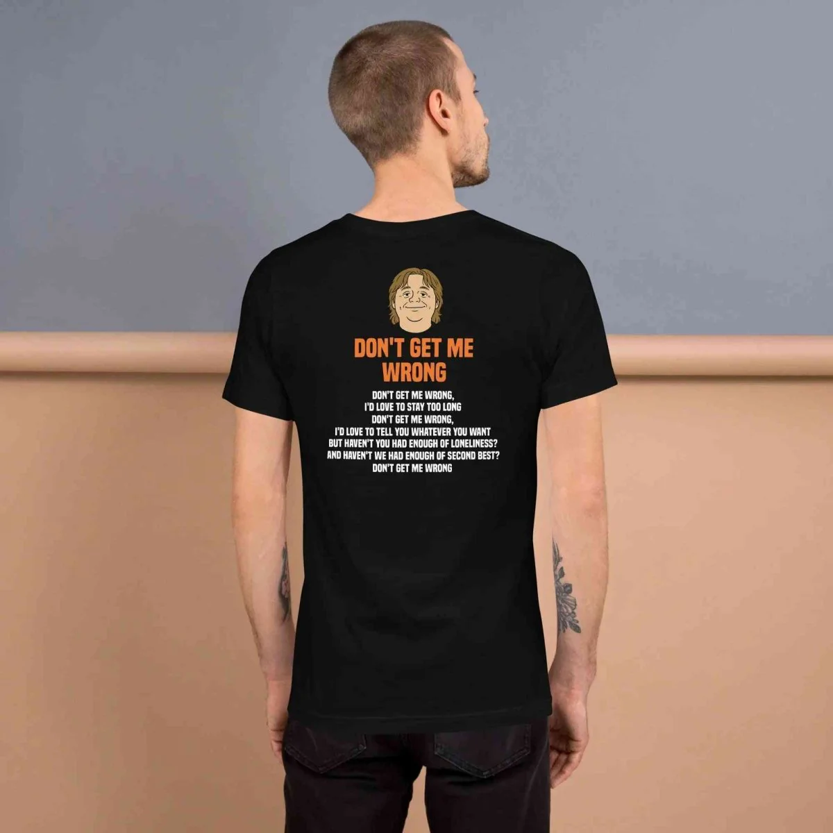 Lewis Capaldi Dont Get Me Wrong Lyrics Shirt | 100% Cotton Unisex Tee by Alcyone213k
