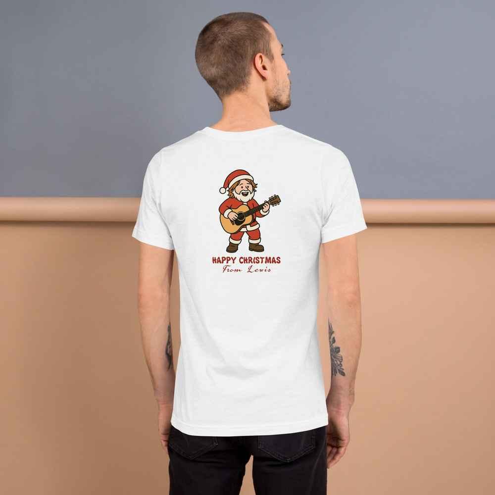Lewis Capaldi Unisex Cotton T-Shirt | Graphic Christmas Tee