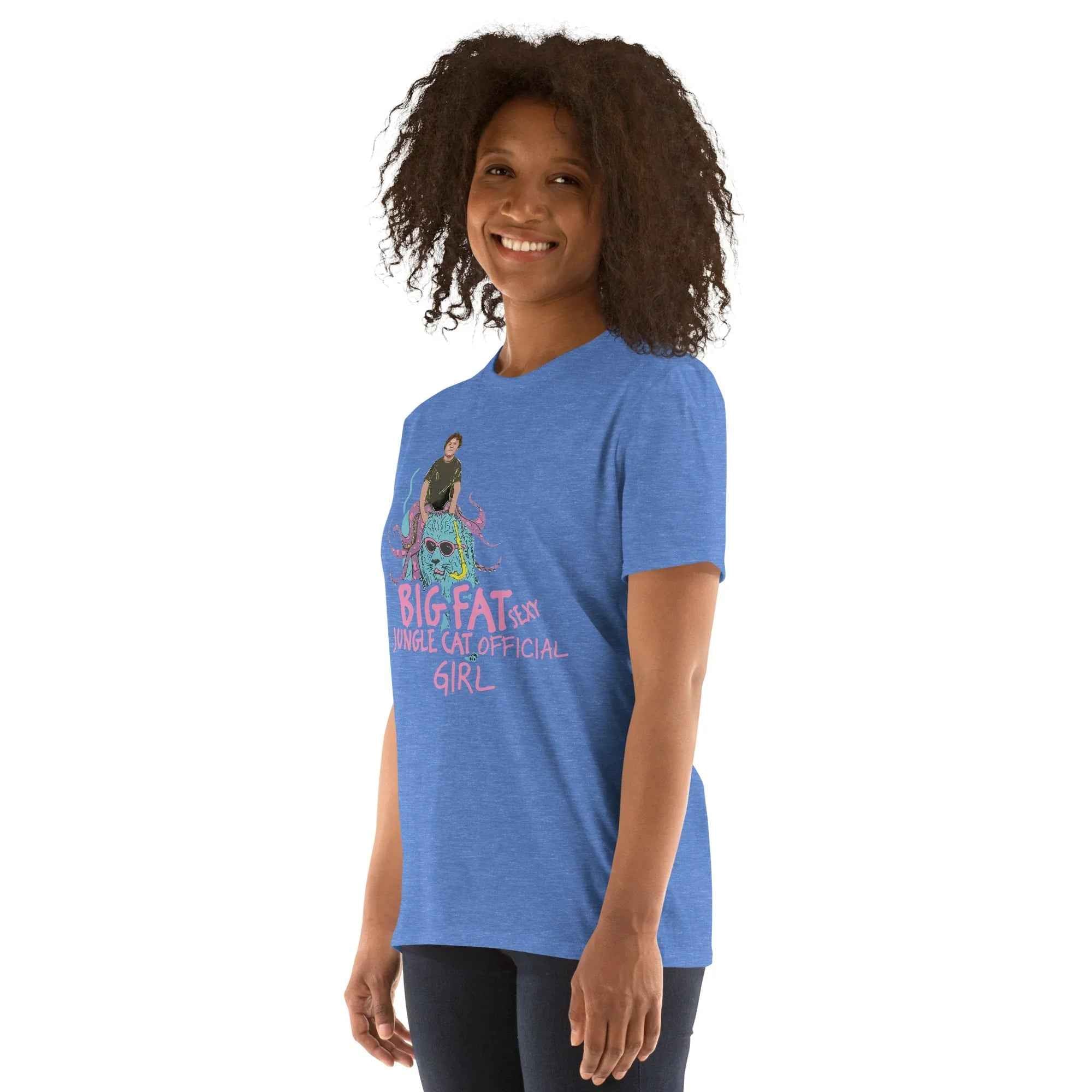 Lewis Capaldi T-Shirt | Big Fat Sexy Jungle Cats Graphic Tee for Girls | Premium Cotton
