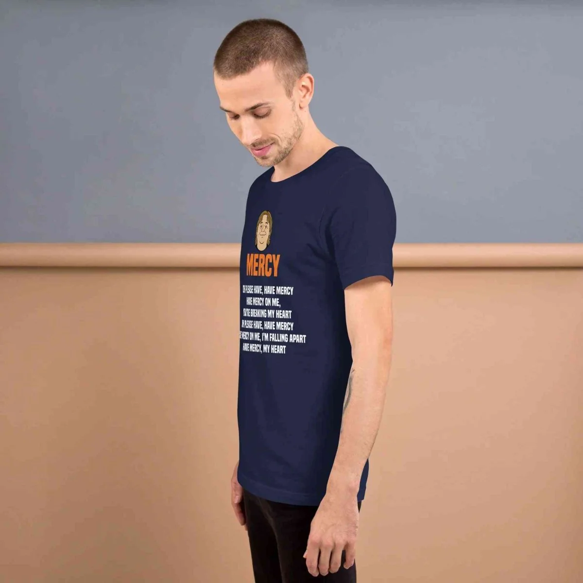 Lewis Capaldi Mercy Lyrics T-Shirt | Unisex Cotton Fan Merch