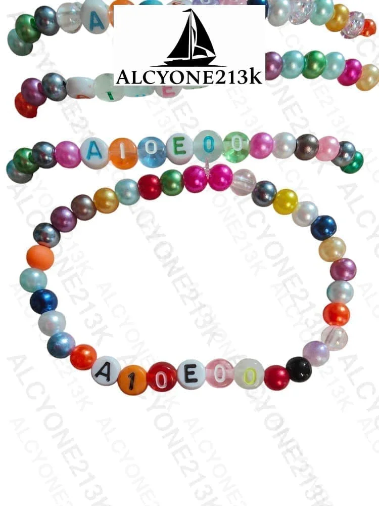 Lewis Capaldi Mystery Bracelets Pack of 10 | Colorful Alphabet Beads