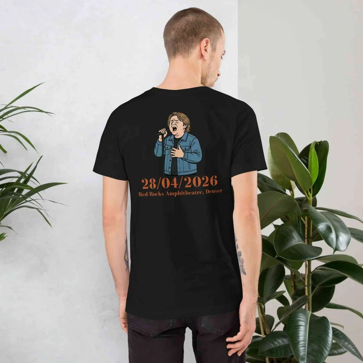 Lewis Capaldi Tour T-Shirt 2026 | Unisex Cotton Concert Tee