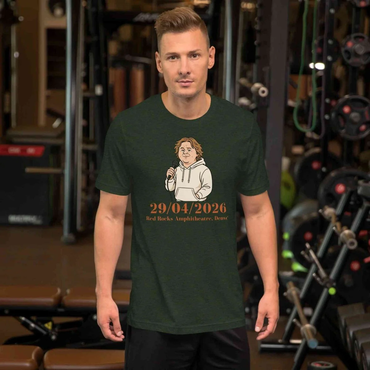 Lewis Capaldi Tour T-Shirt 2026 Unisex Cotton Concert Merch