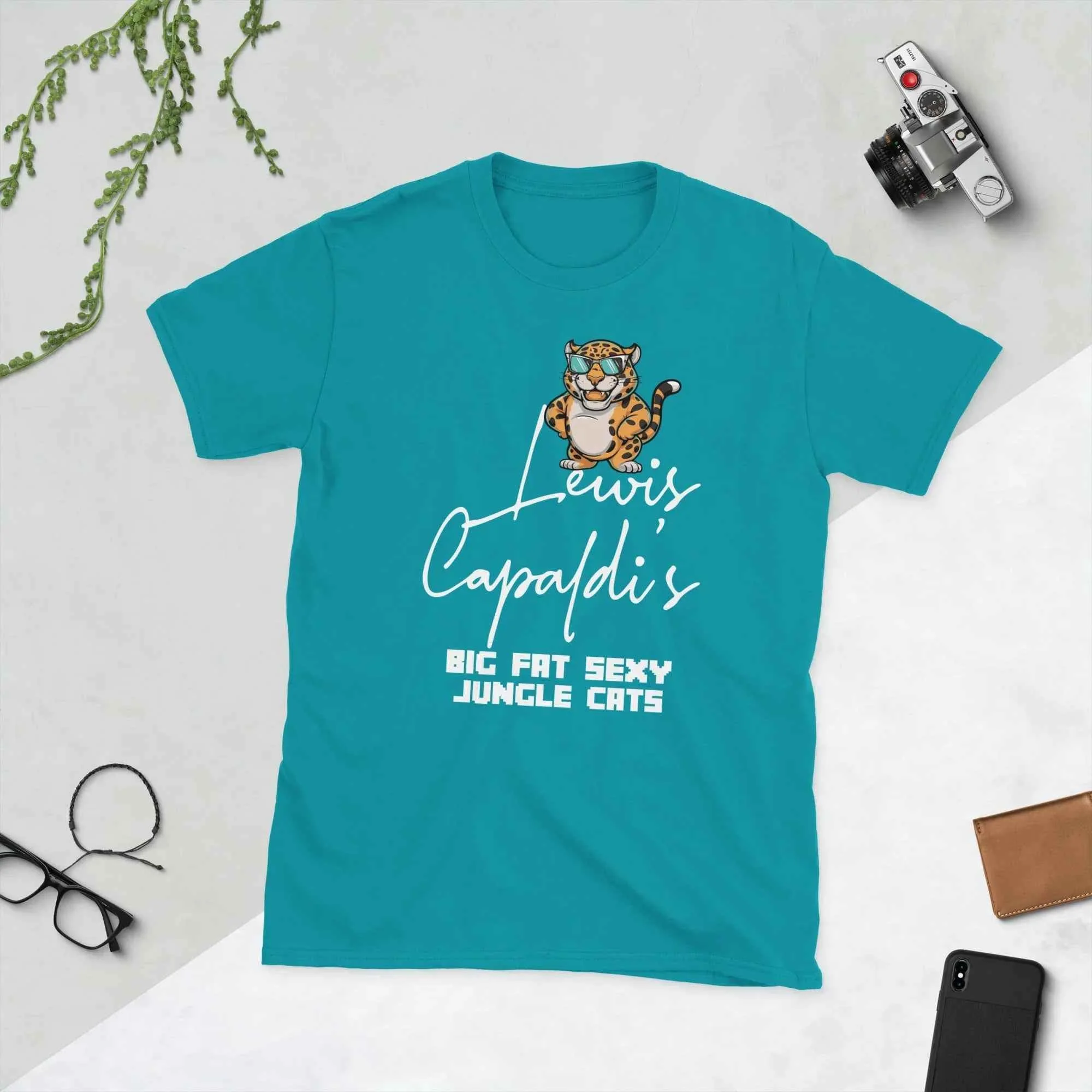 Lewis Capaldi 'Big Fat Sexy Jungle Cats' Eco-Friendly T-Shirt �C Sustainable Music Merchandise