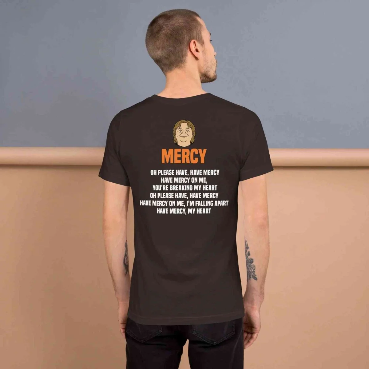 Lewis Capaldi Mercy Lyrics T-Shirt | Unisex Cotton Fan Merch