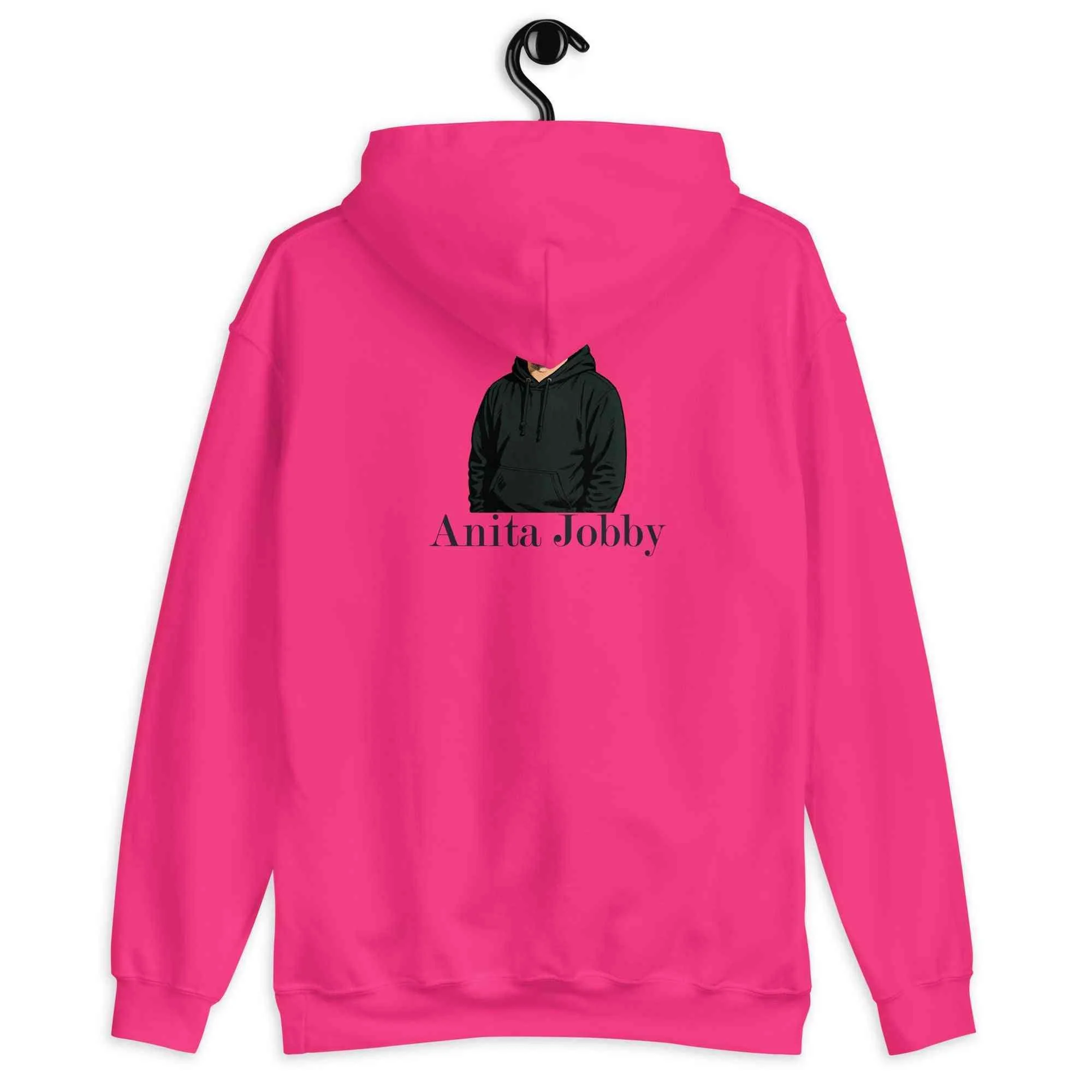 Lewis Capaldi Hoodie | Anita Jobby Graphic | Bold Red Unisex