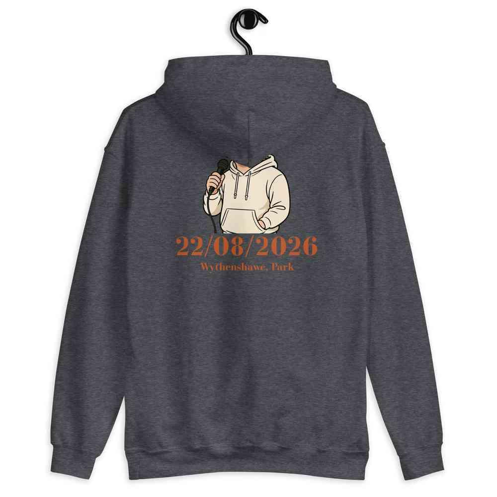 Lewis Capaldi 2026 Tour Black Hoodie �C Official Concert Merchandise