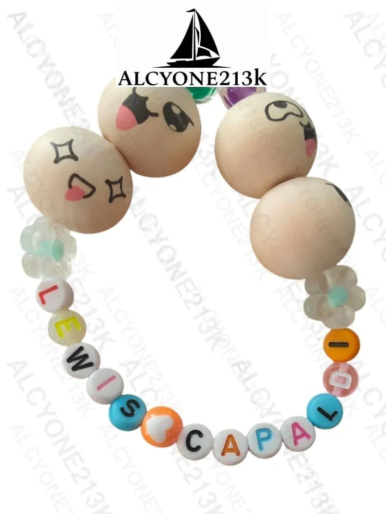 Lewis Capaldi Mystery Bracelets Pack of 10 | Colorful Alphabet Beads