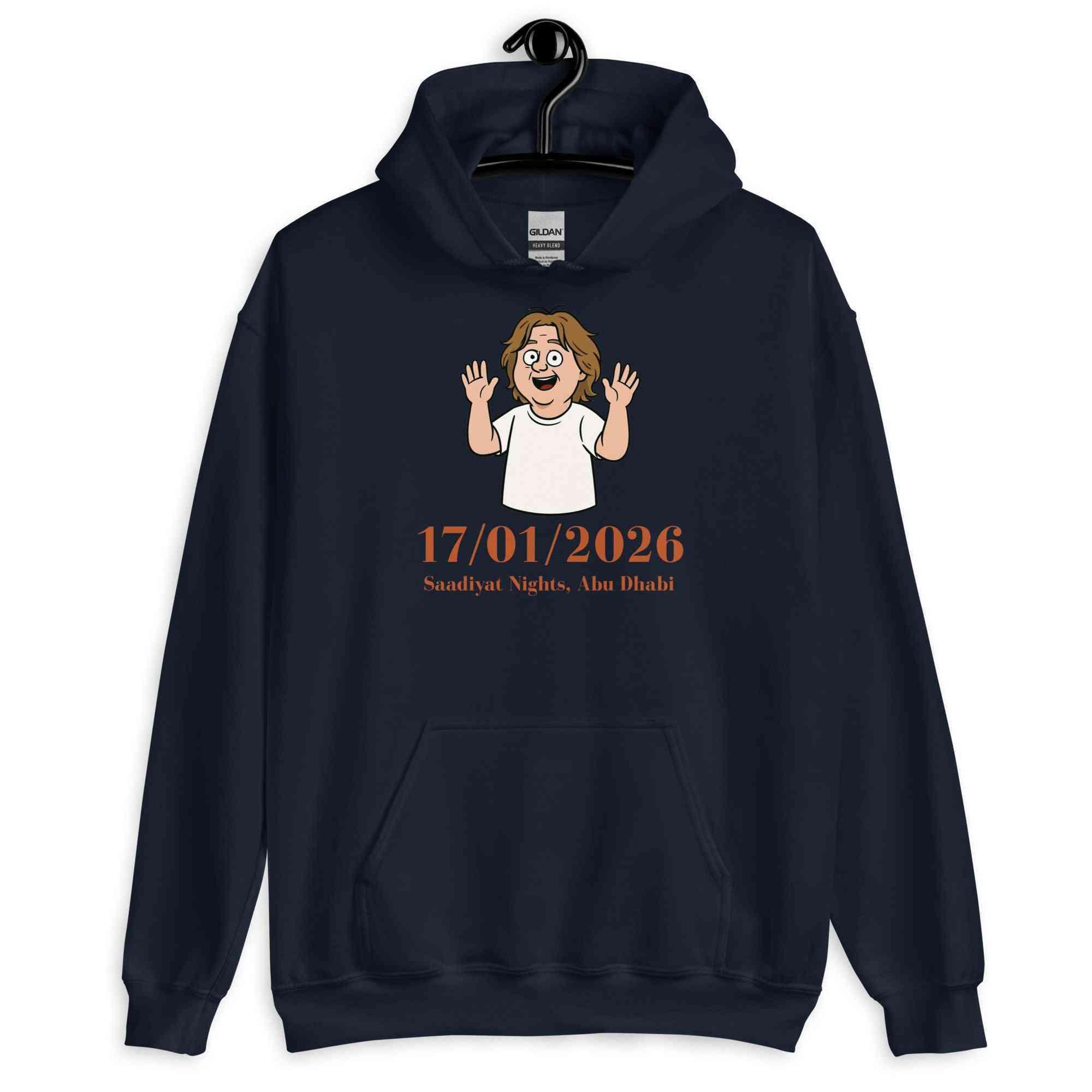 Lewis Capaldi 2026 Tour Hoodie - Eco-Friendly Unisex Cotton Blend