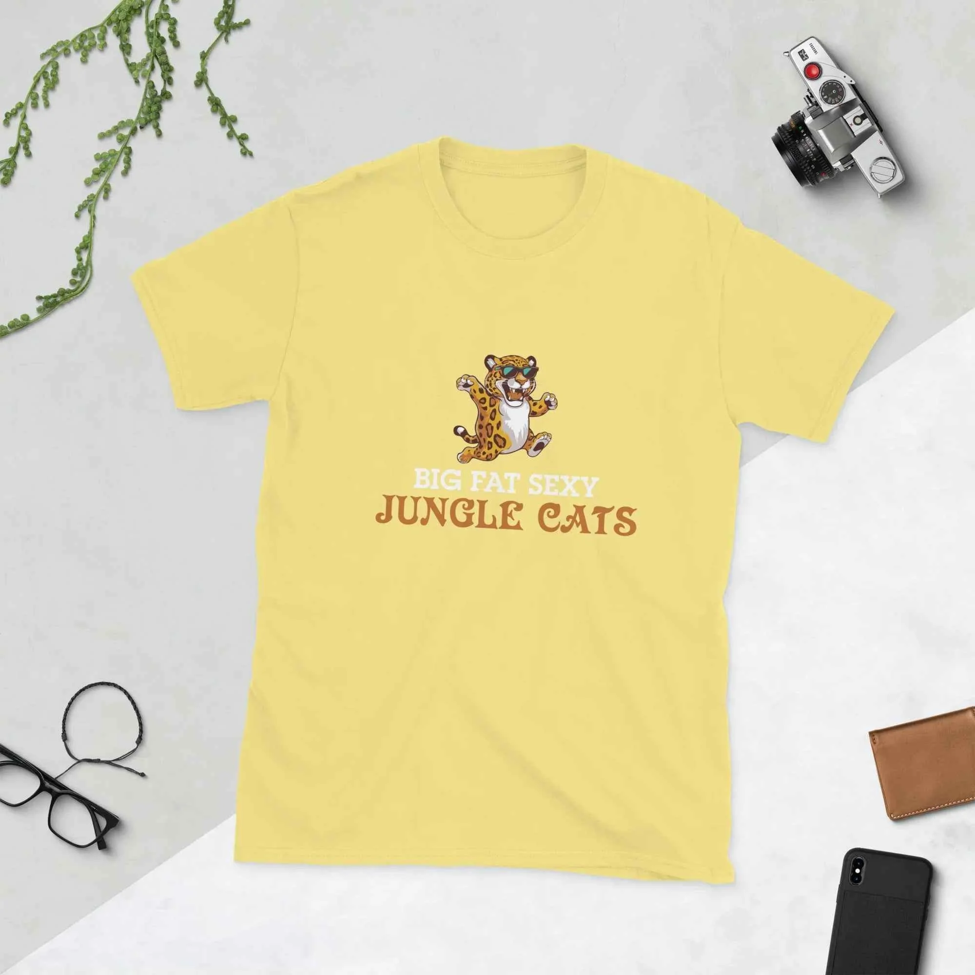 Lewis Capaldi Jungle Cat Graphic T-Shirt | Unisex Cotton Blend Tee for Music Lovers