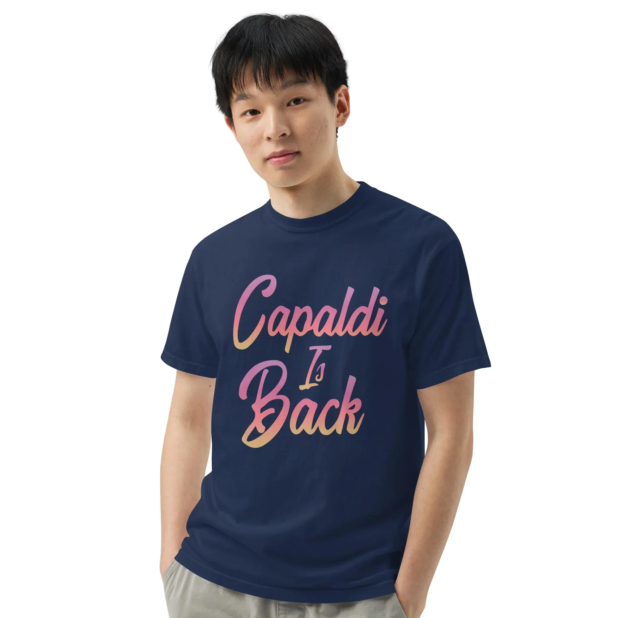 Lewis Capaldi T-Shirt | Unisex Cotton Graphic Tee - Capaldi Is Back