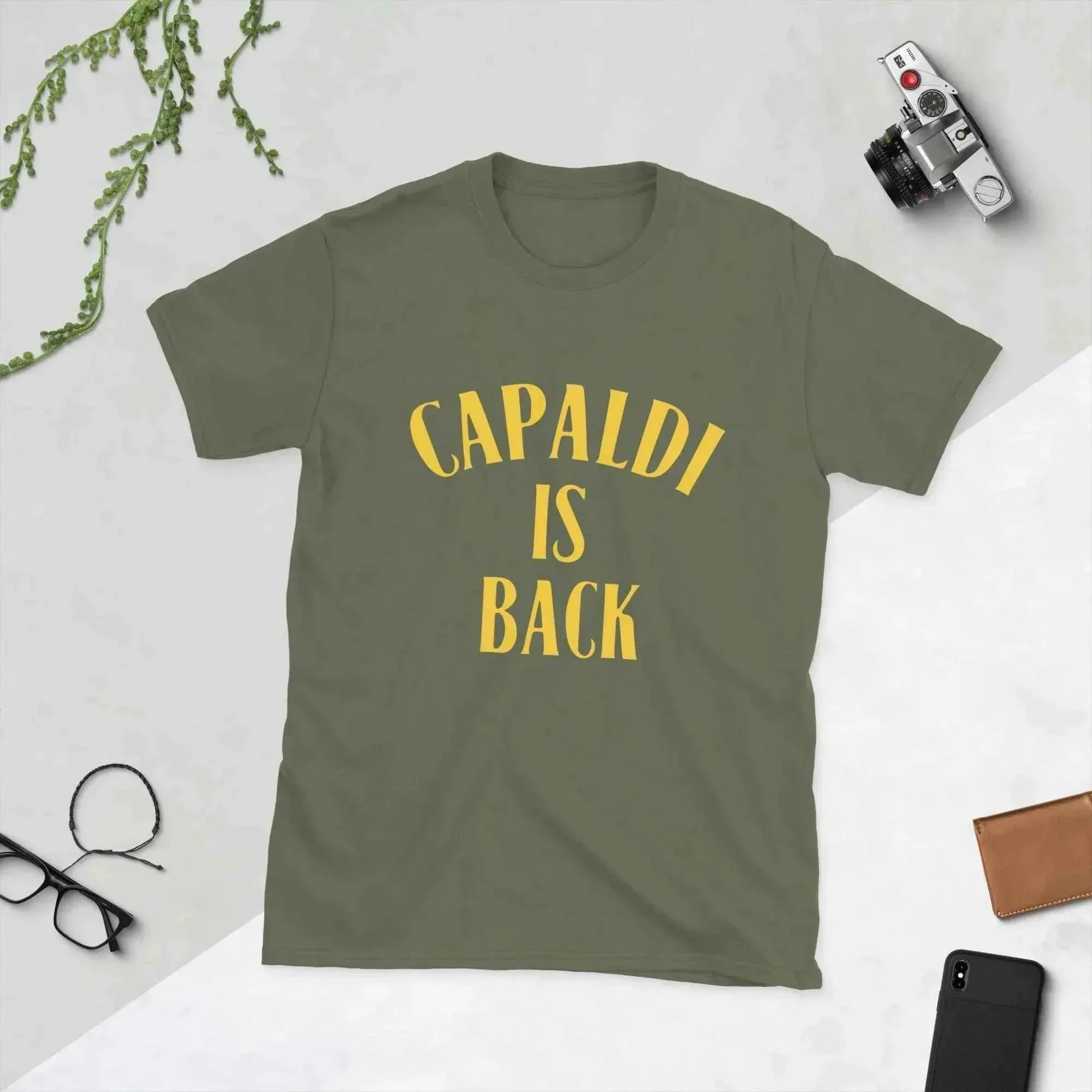 Lewis Capaldi Concert Merch: Sustainable Cotton Tour T-Shirt with Bold 