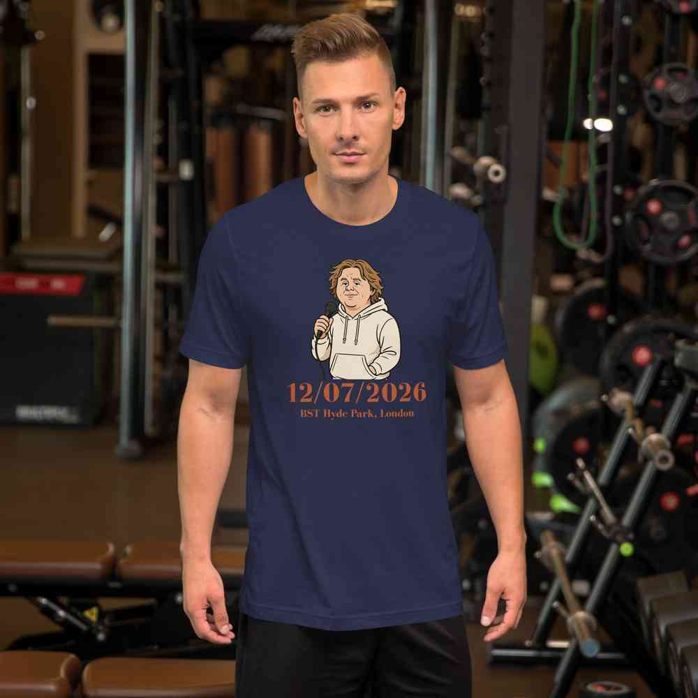 Lewis Capaldi 2026 Tour T-Shirt | Unisex Cotton Concert Tee