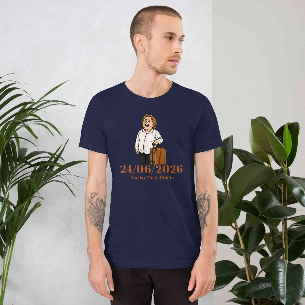 Lewis Capaldi 2026 Tour T-Shirt | Unisex Cotton Concert Tee