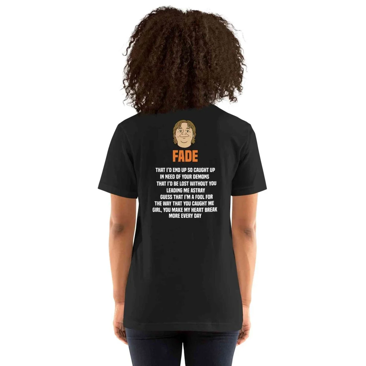 Lewis Capaldi Lyrics T-Shirt | Unisex Fade Design Cotton Tee