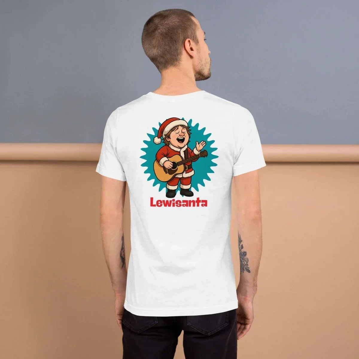 Lewis Capaldi Christmas T-Shirt | Unisex Festive Music Apparel