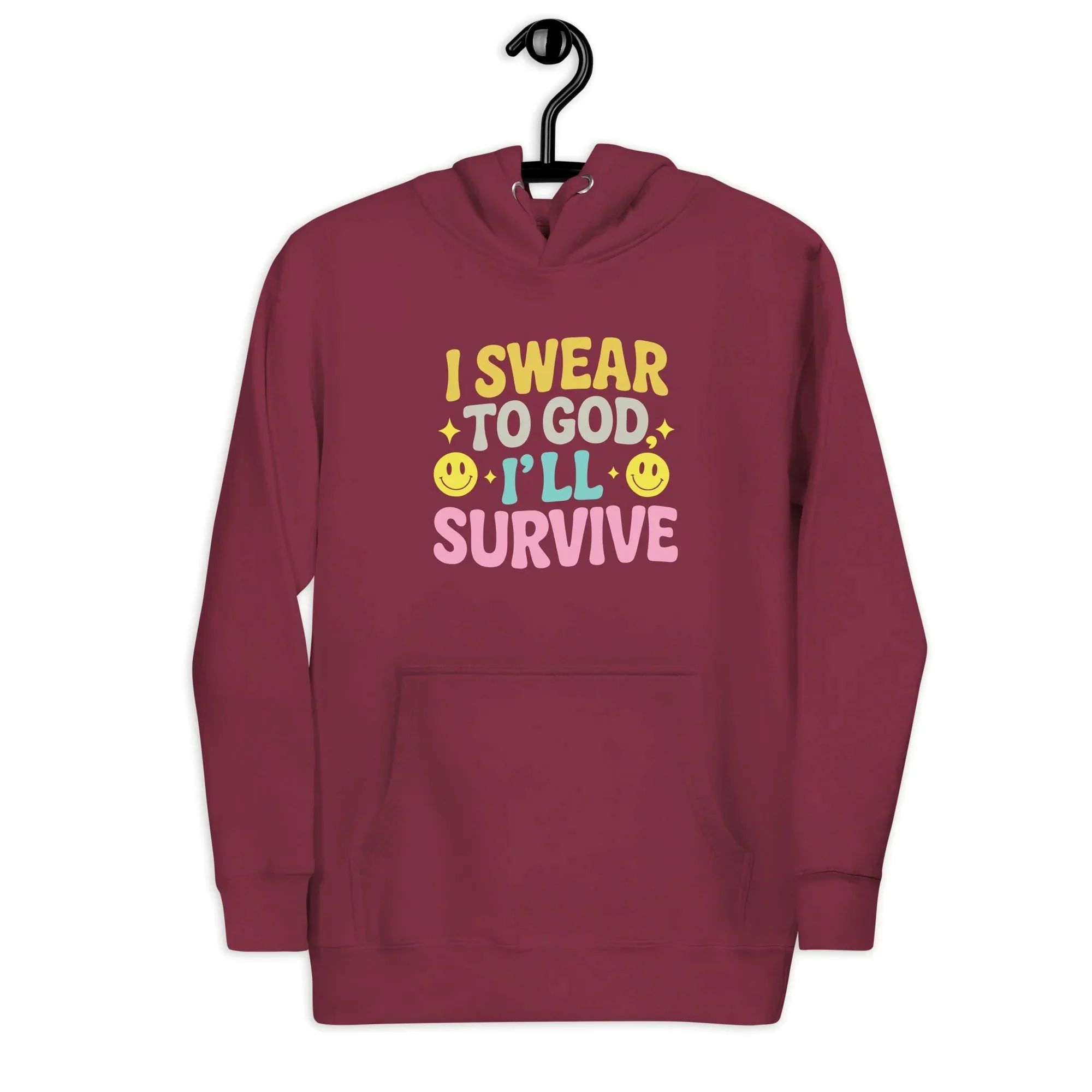 Lewis Capaldi Lyrics Apparel - Eco-Friendly Unisex Hoodie with 'Survive' Song Lyrics
