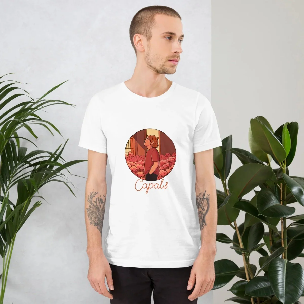 Lewis Capaldi T-Shirt Unisex | Alcyone213k Cotton Capals Design Tee
