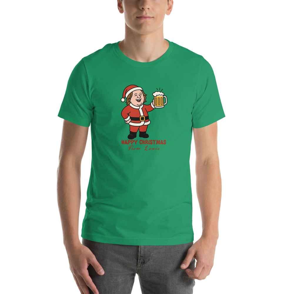 Lewis Capaldi Unisex Cotton T-Shirt | Graphic Christmas Tee