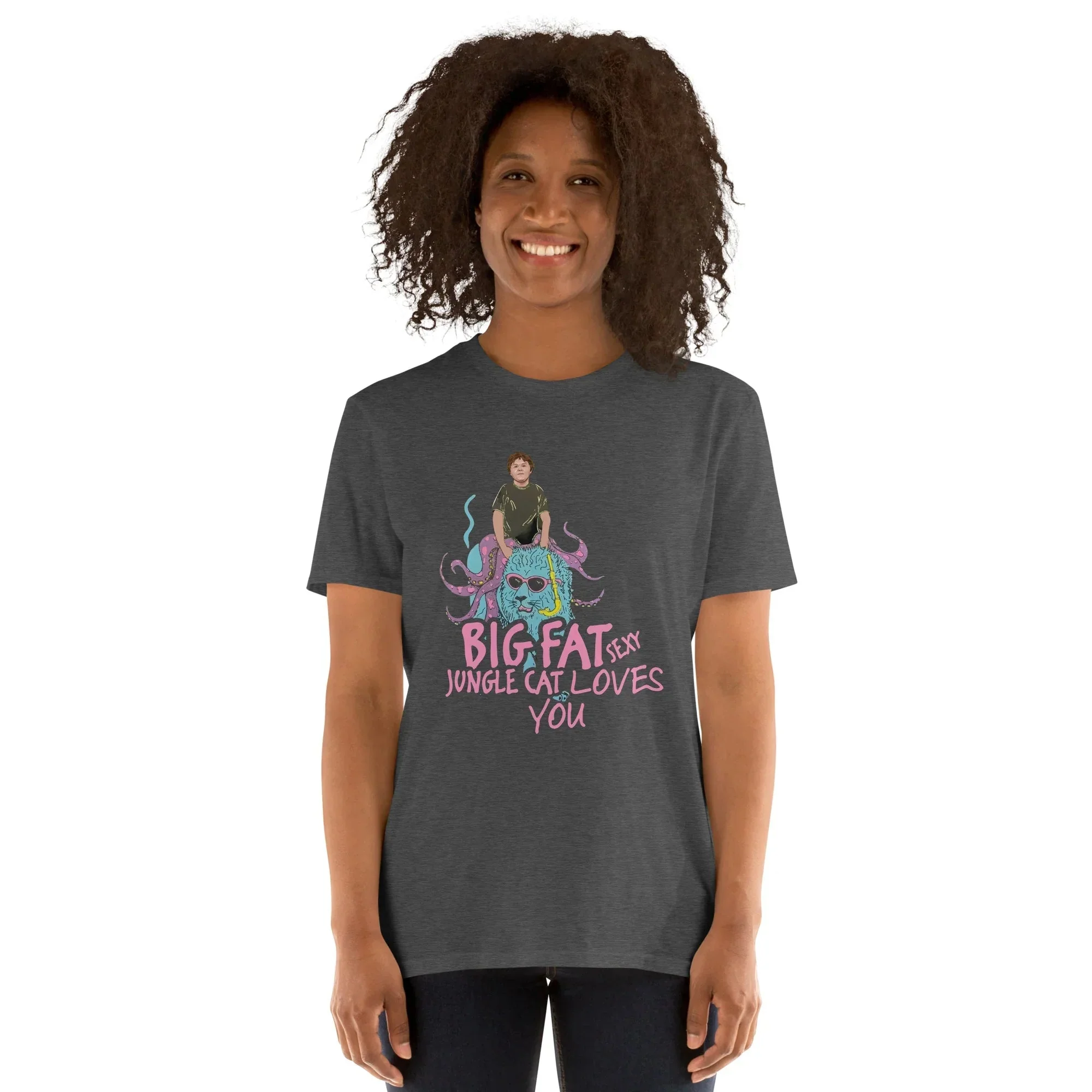 Lewis Capaldi T-Shirt | Big Fat Sexy Jungle Cats Graphic Tee