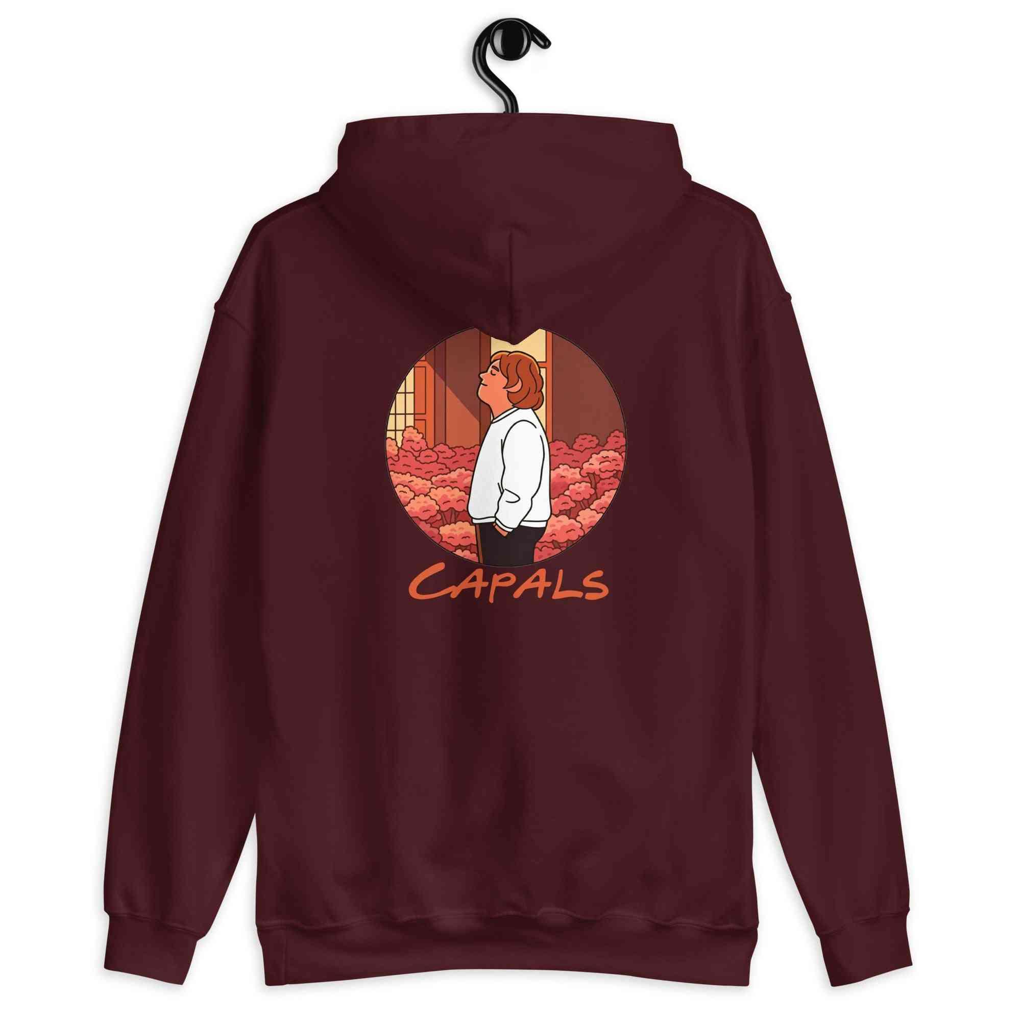 Lewis Capaldi Hoodie | Black Cotton-Poly Blend Unisex Graphic Sweatshirt - Capals