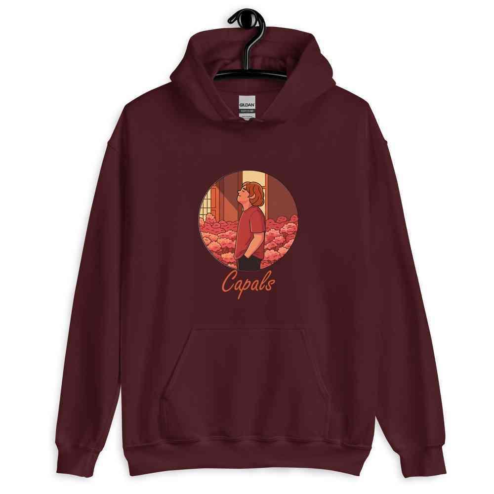 Lewis Capaldi Unisex Black Hoodie - Sustainable Eco-Friendly Fan Merch - Capals