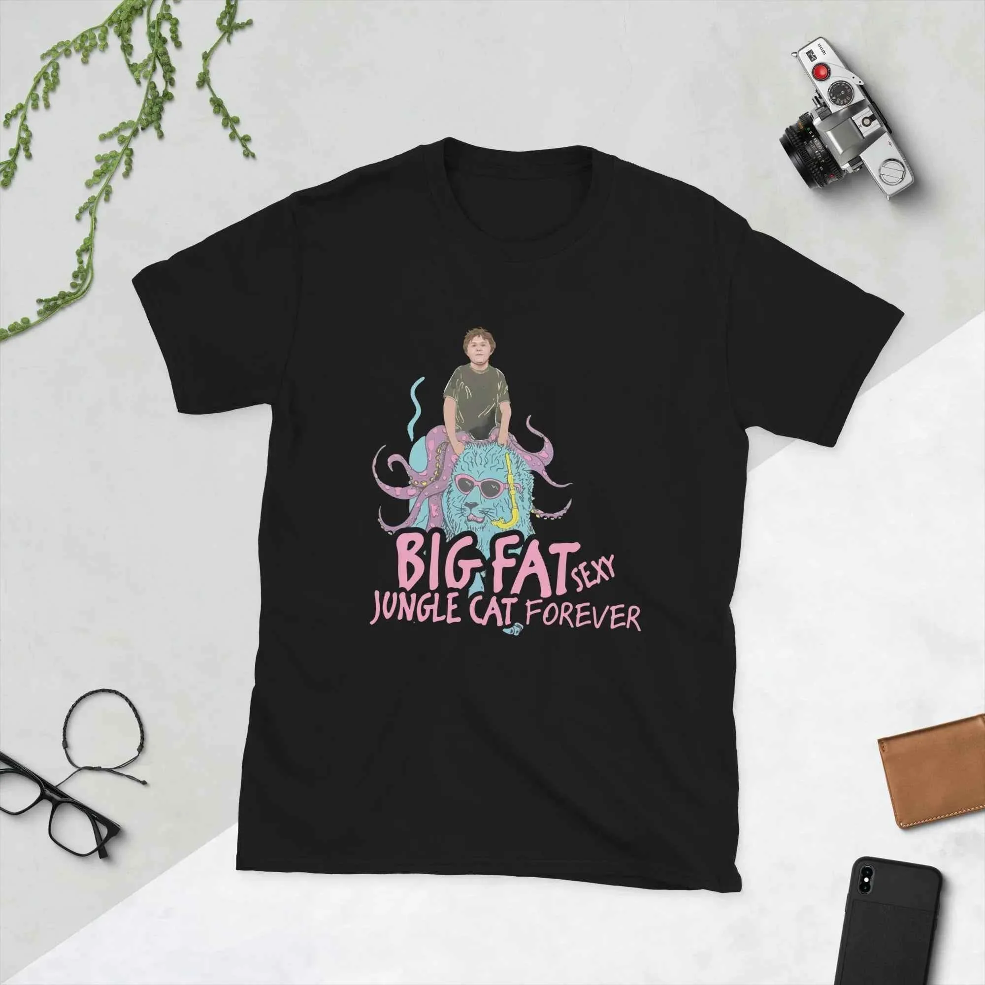 Lewis Capaldi T-Shirt | Big Fat Sexy Jungle Cats Graphic Tee