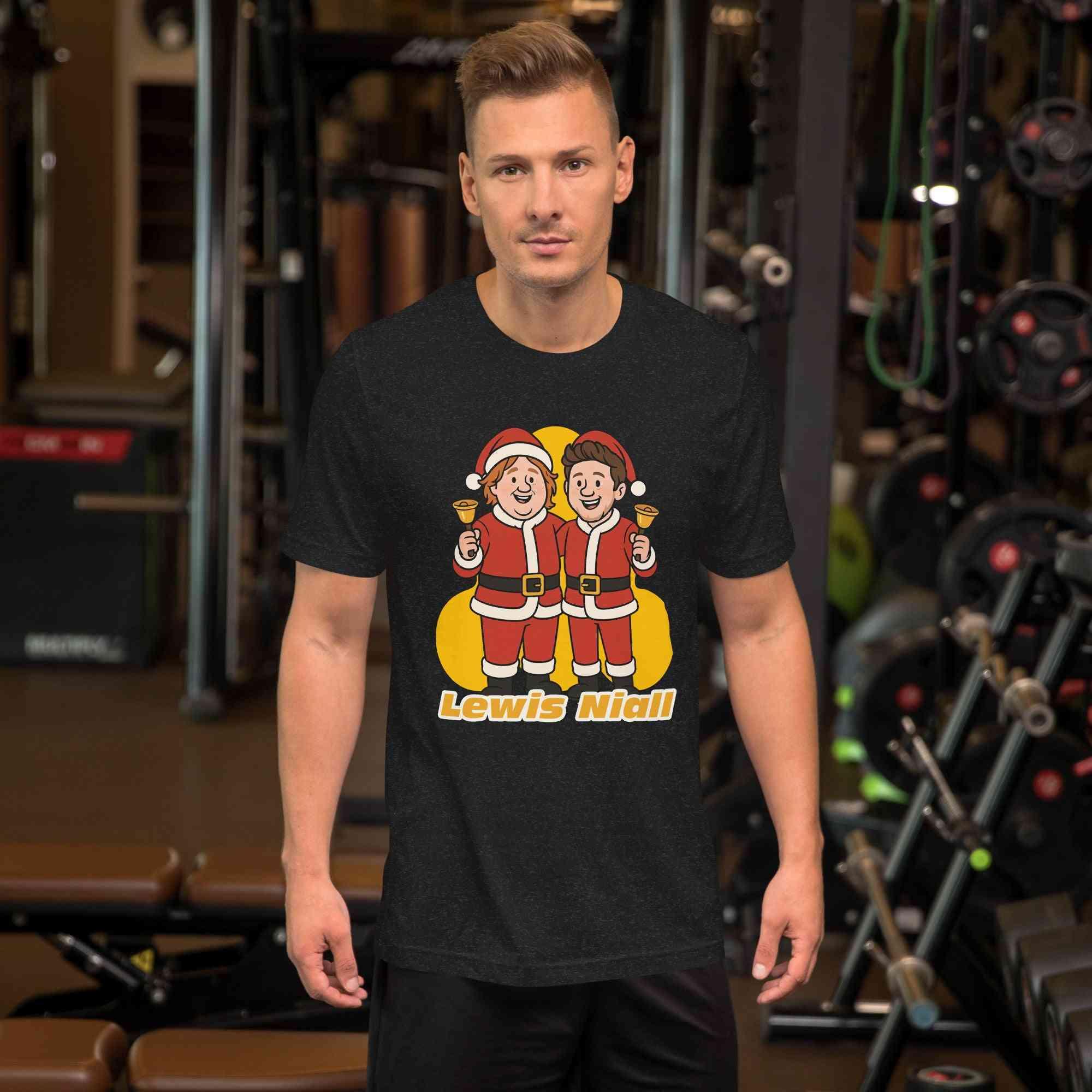 Lewis Capaldi Niall Horan Christmas T-Shirt | Unisex Holiday Graphic Tee