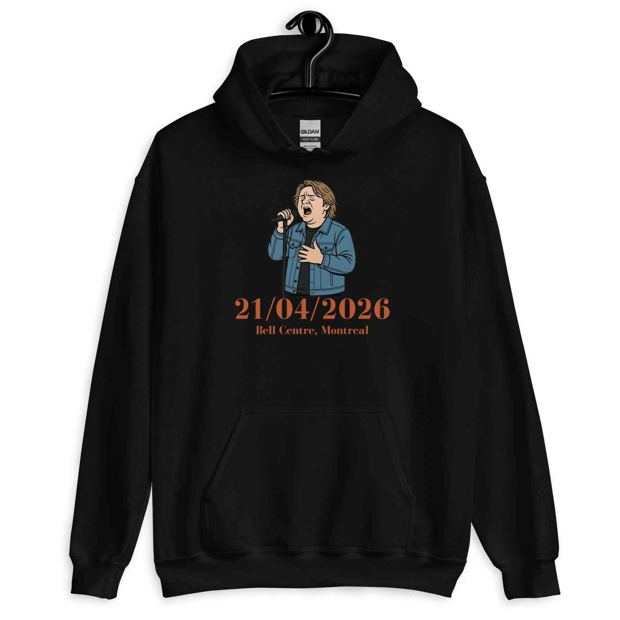 Lewis Capaldi Official Tour 2026 Hoodie - Limited Edition Unisex Black